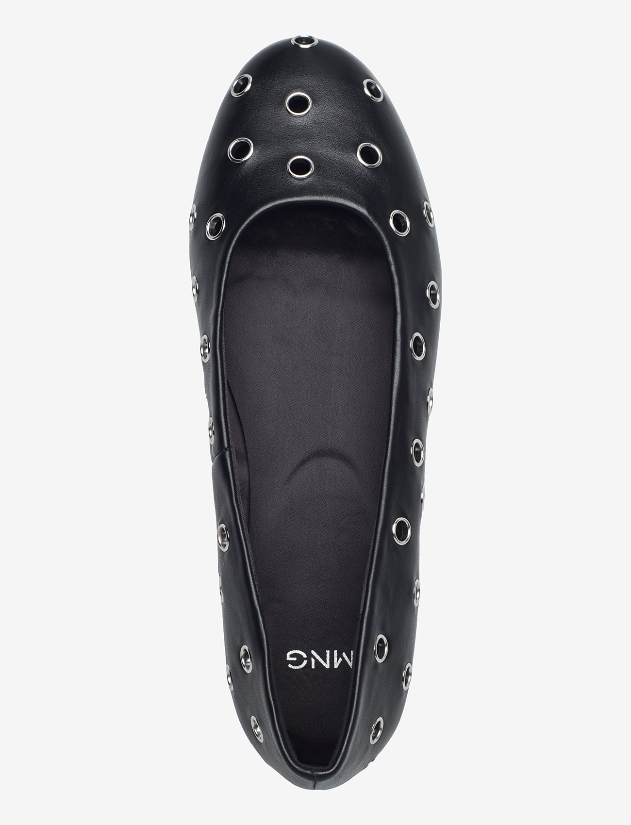 Mango - Die-cut ballerinas - konfirmationstøj - black - 4