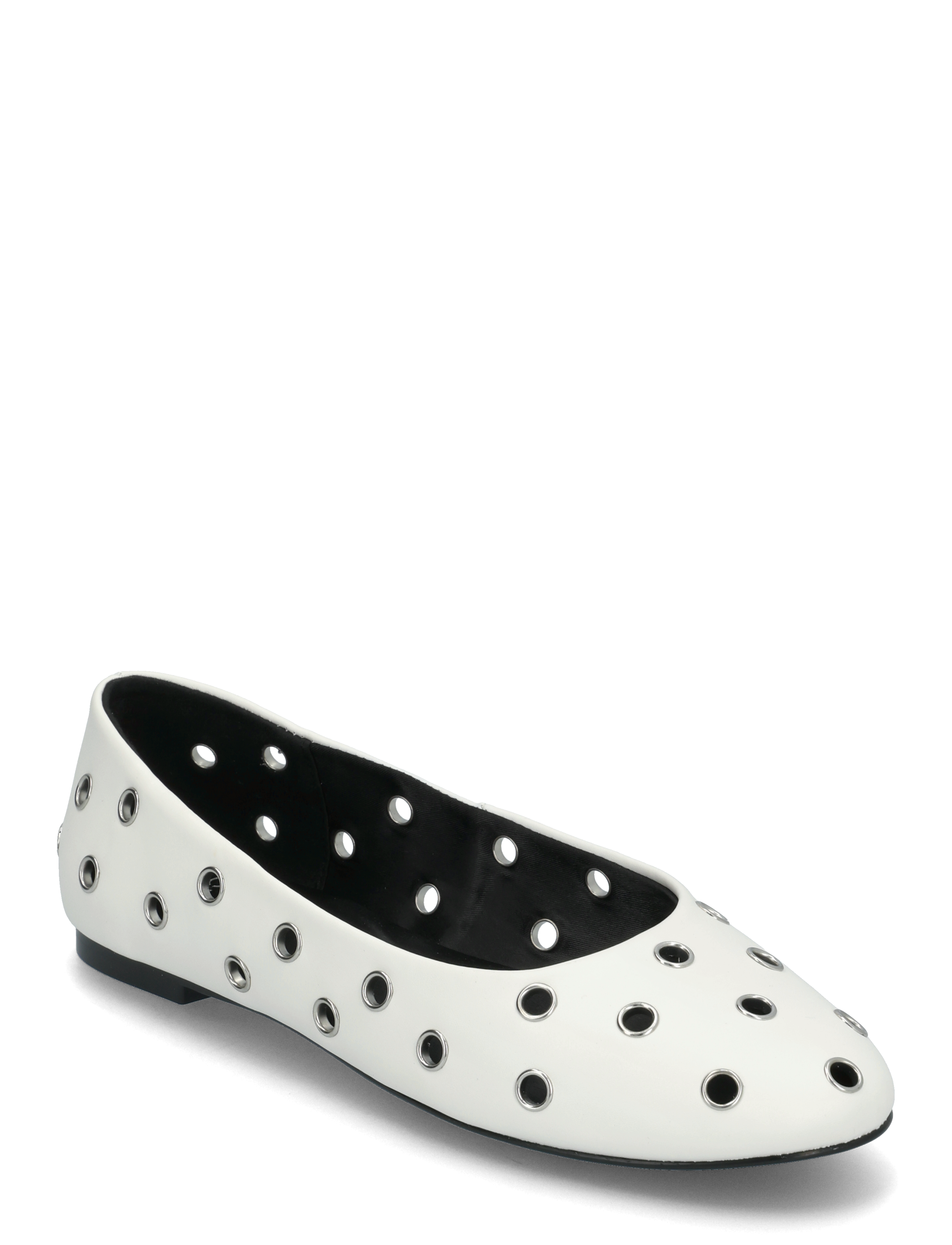 MANGO Die-Cut Ballerinas Weiß - 37 - Damen