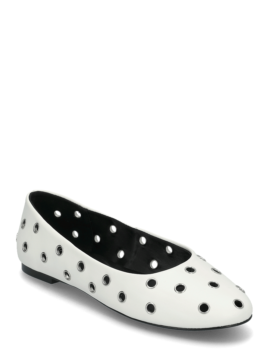 Mango - Die-cut ballerinas - konfirmationstøj - white - 1
