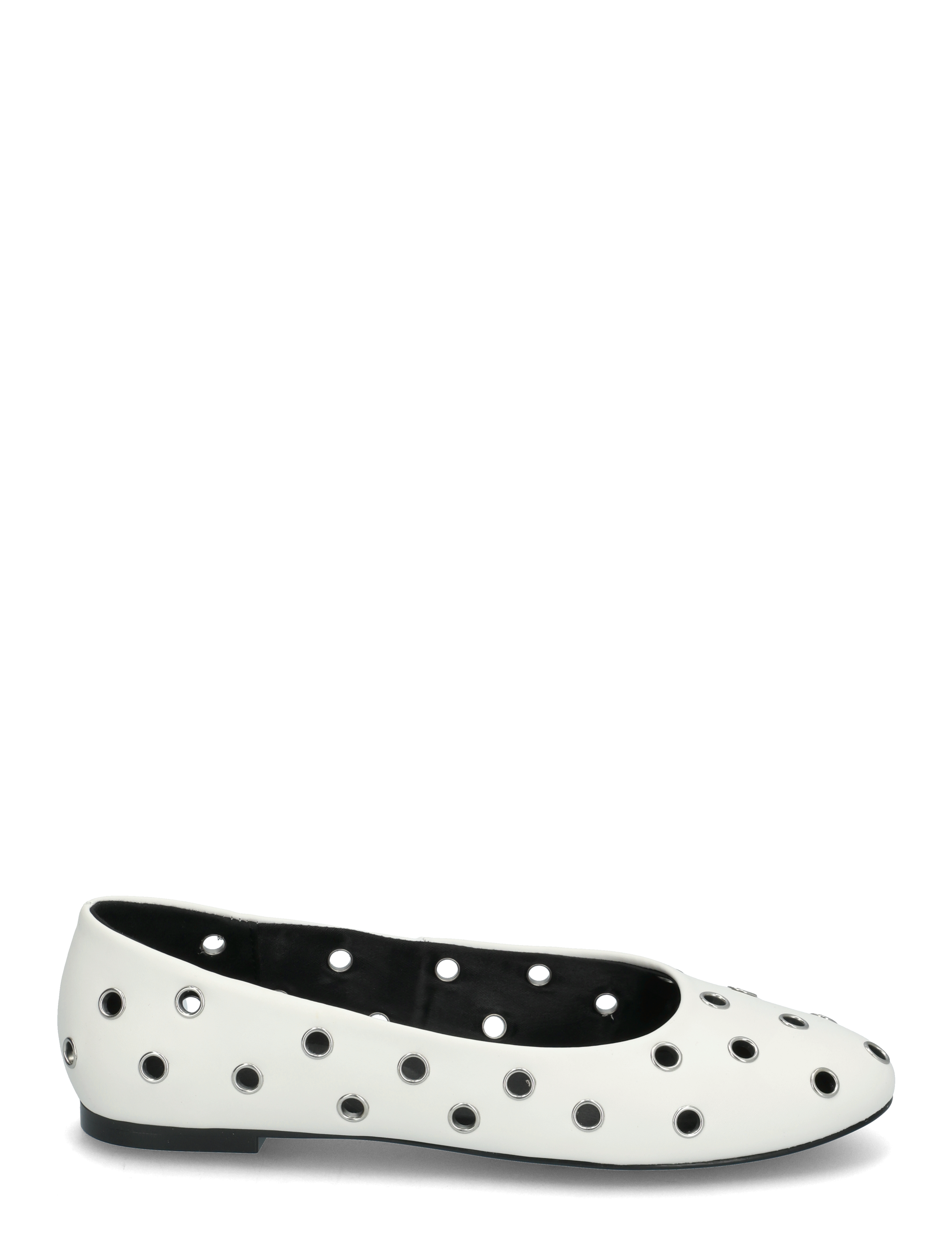 Mango - Die-cut ballerinas - konfirmationstøj - white - 2