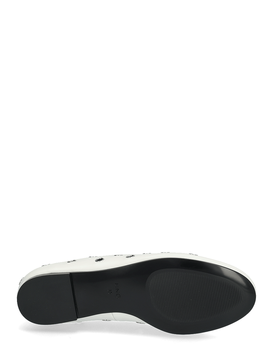 Mango - Die-cut ballerinas - konfirmationstøj - white - 5