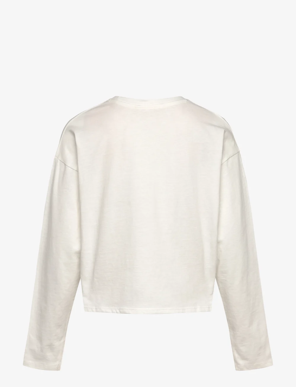 Mango - Embroidered detail T-shirt - langærmede t-shirts - natural white - 1