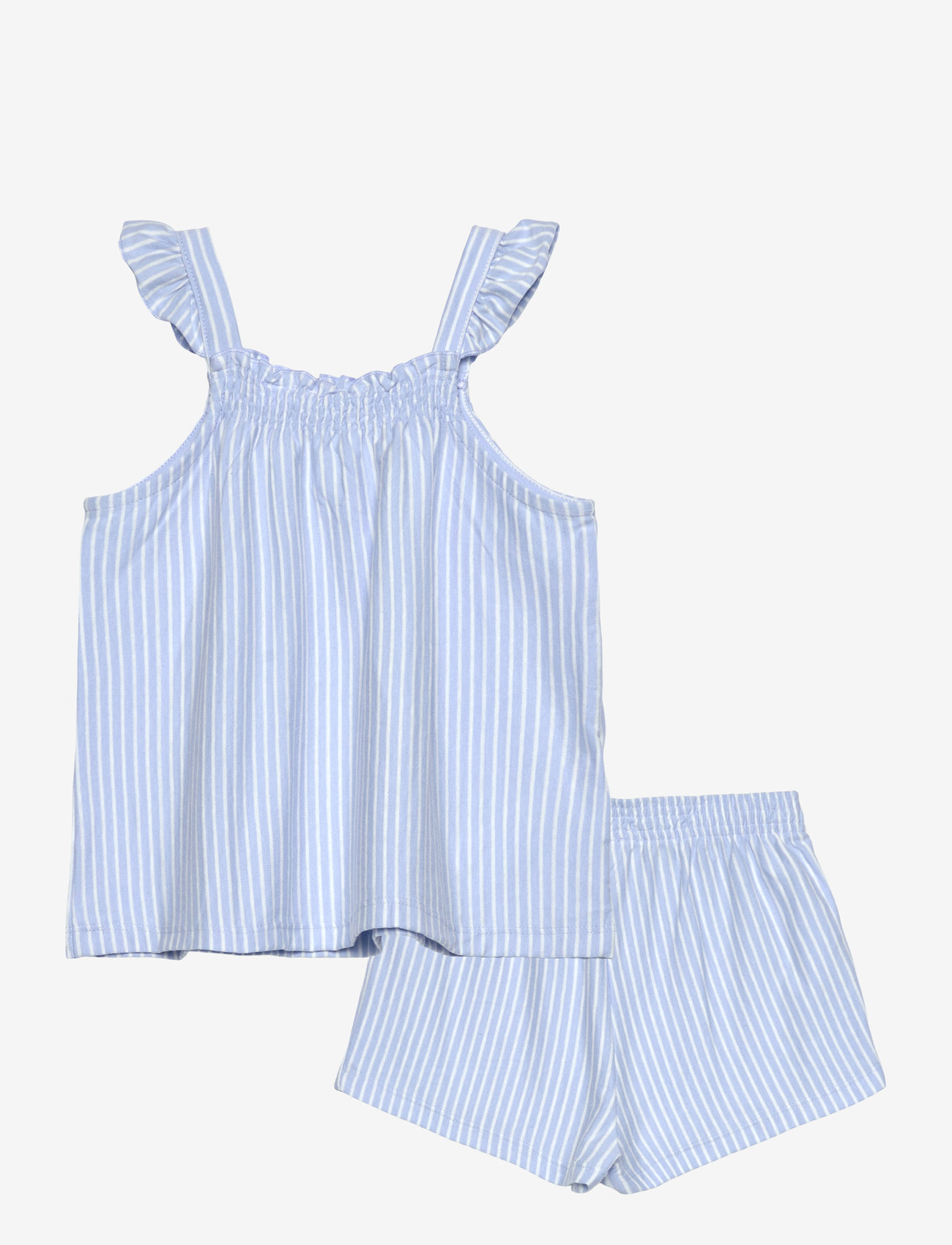Mango - Striped cotton pyjama pack - lt-pastel blue - 1