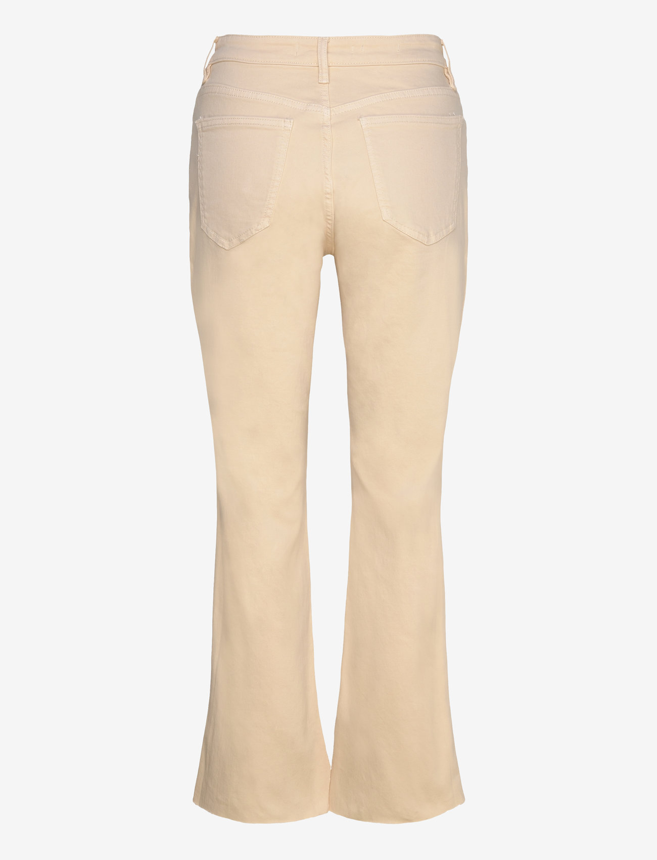 Mango - Sienna flared cropped jeans - madalaimad hinnad - light beige - 1