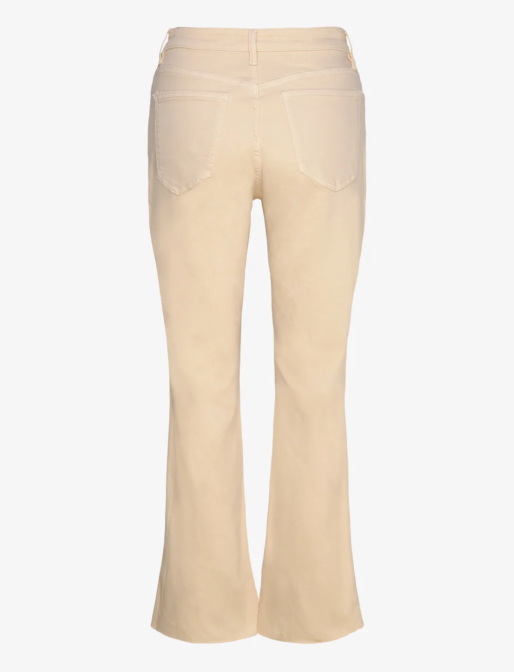 Mango - Sienna flared cropped jeans - schlaghosen - light beige - 2