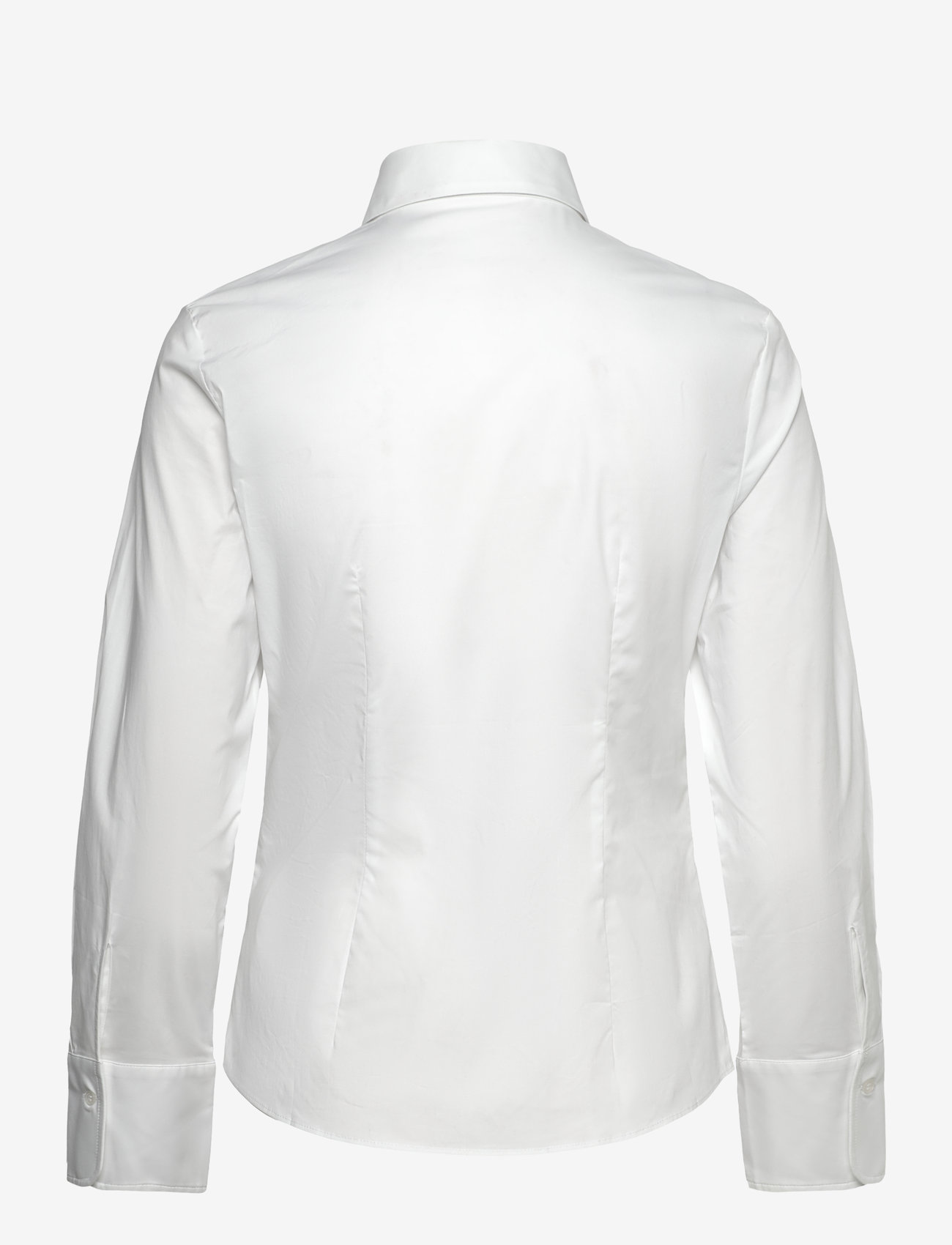 Mango - Fitted cotton shirt - white - 2