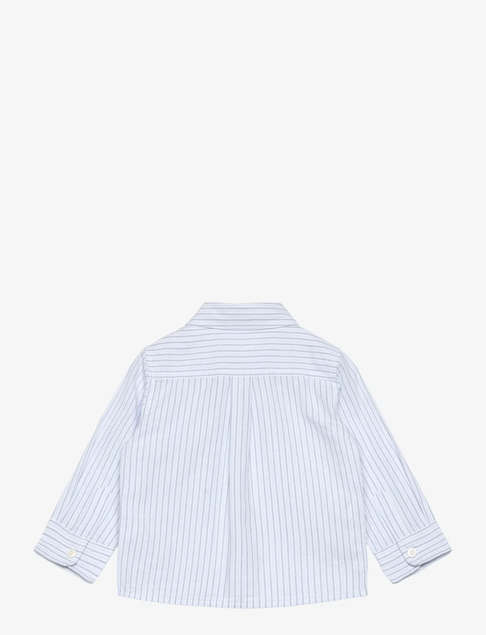 Mango - 100% cotton Oxford striped shirt - langärmlige hemden - turquoise - aqua - 1