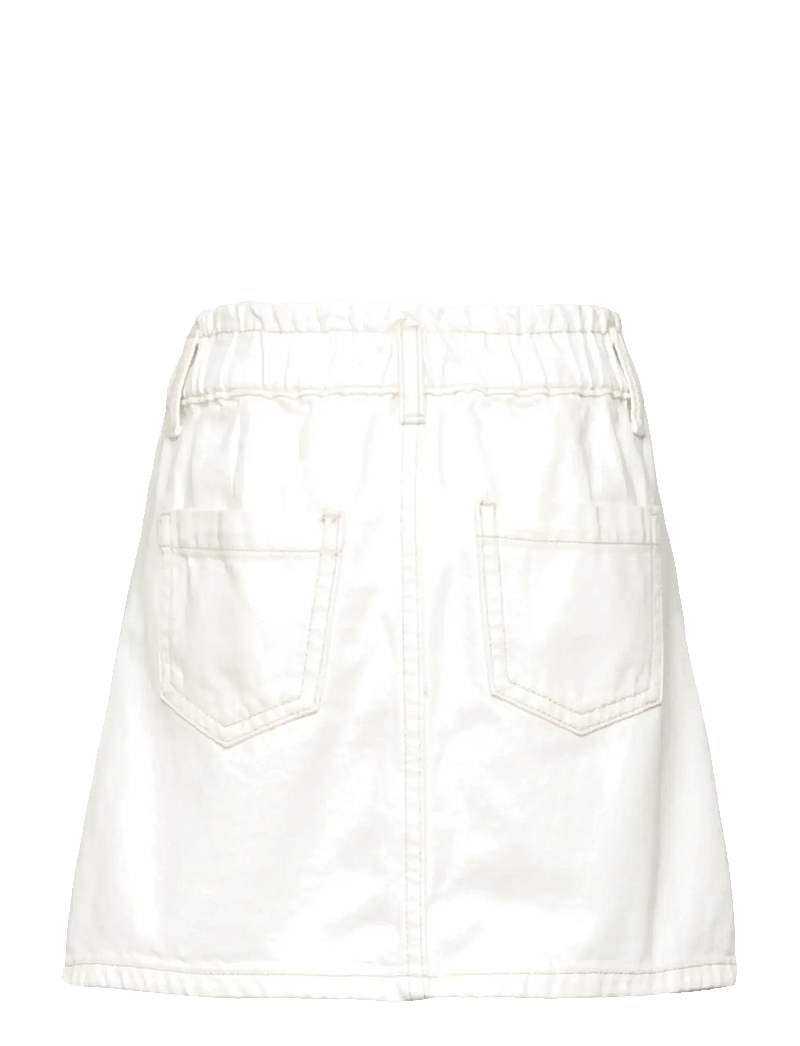 Mango - Denim mini-skirt - jeanskjolar - white - 1