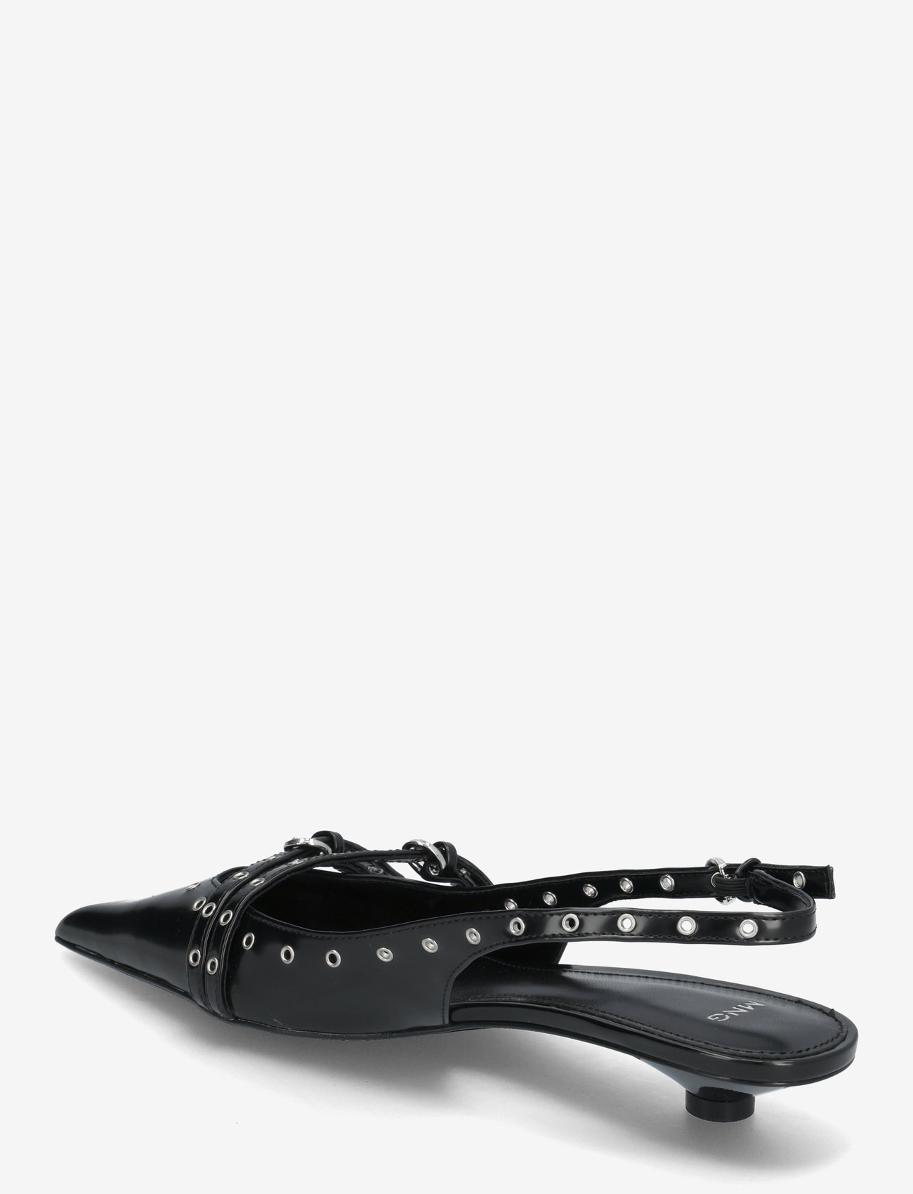 Mango - Die-cut kitten shoes - laveste priser - black - 2