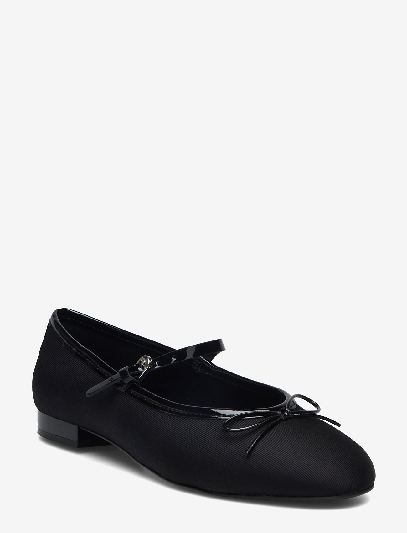 Mango - Ballerinas with strip and bow detail - konfirmation - black - 0