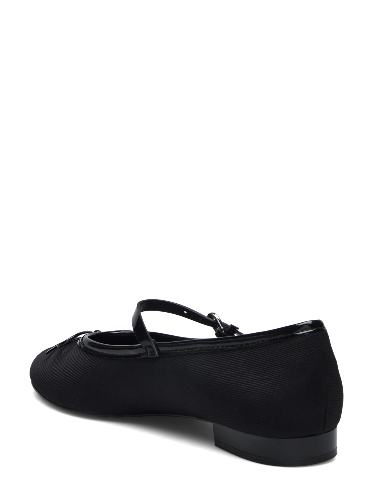 Mango - Ballerinas with strip and bow detail - laveste priser - black - 2