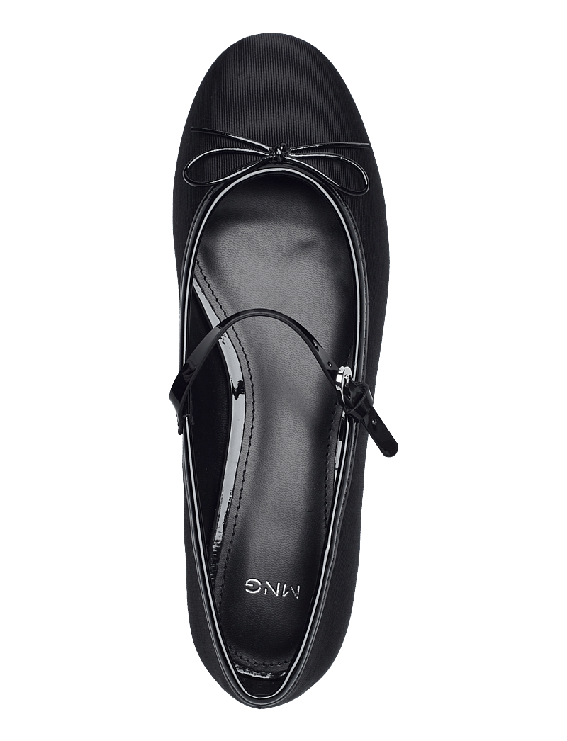Mango - Ballerinas with strip and bow detail - konfirmation - black - 3