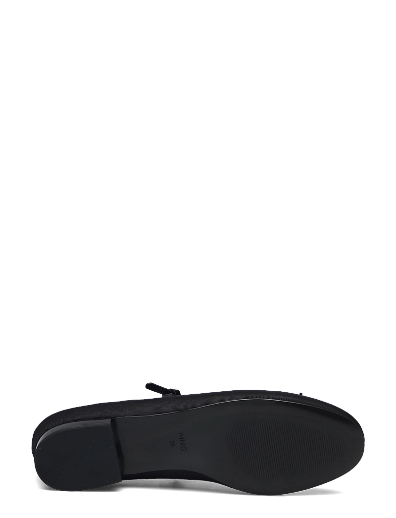 Mango - Ballerinas with strip and bow detail - konfirmation - black - 4