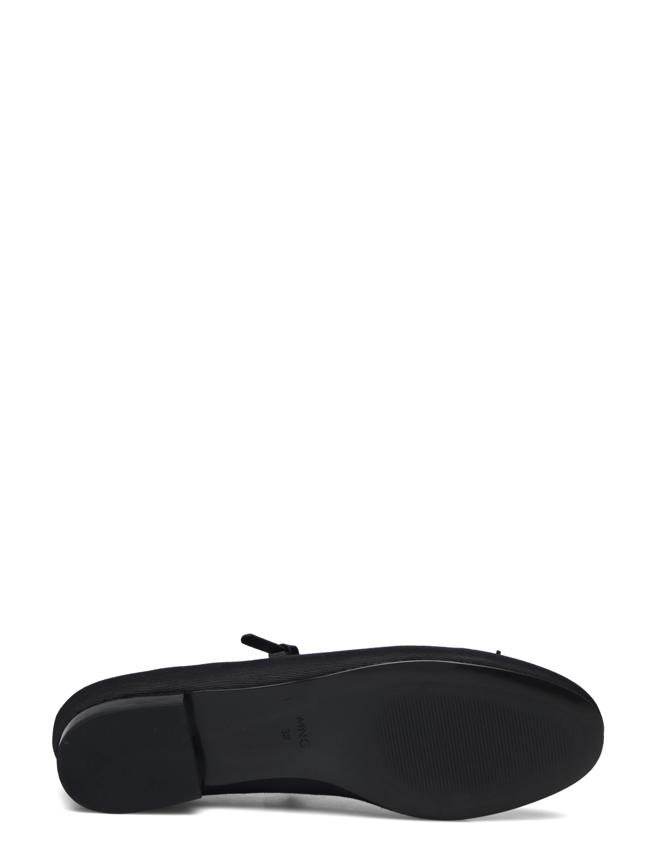 Mango - Ballerinas with strip and bow detail - laveste priser - black - 4