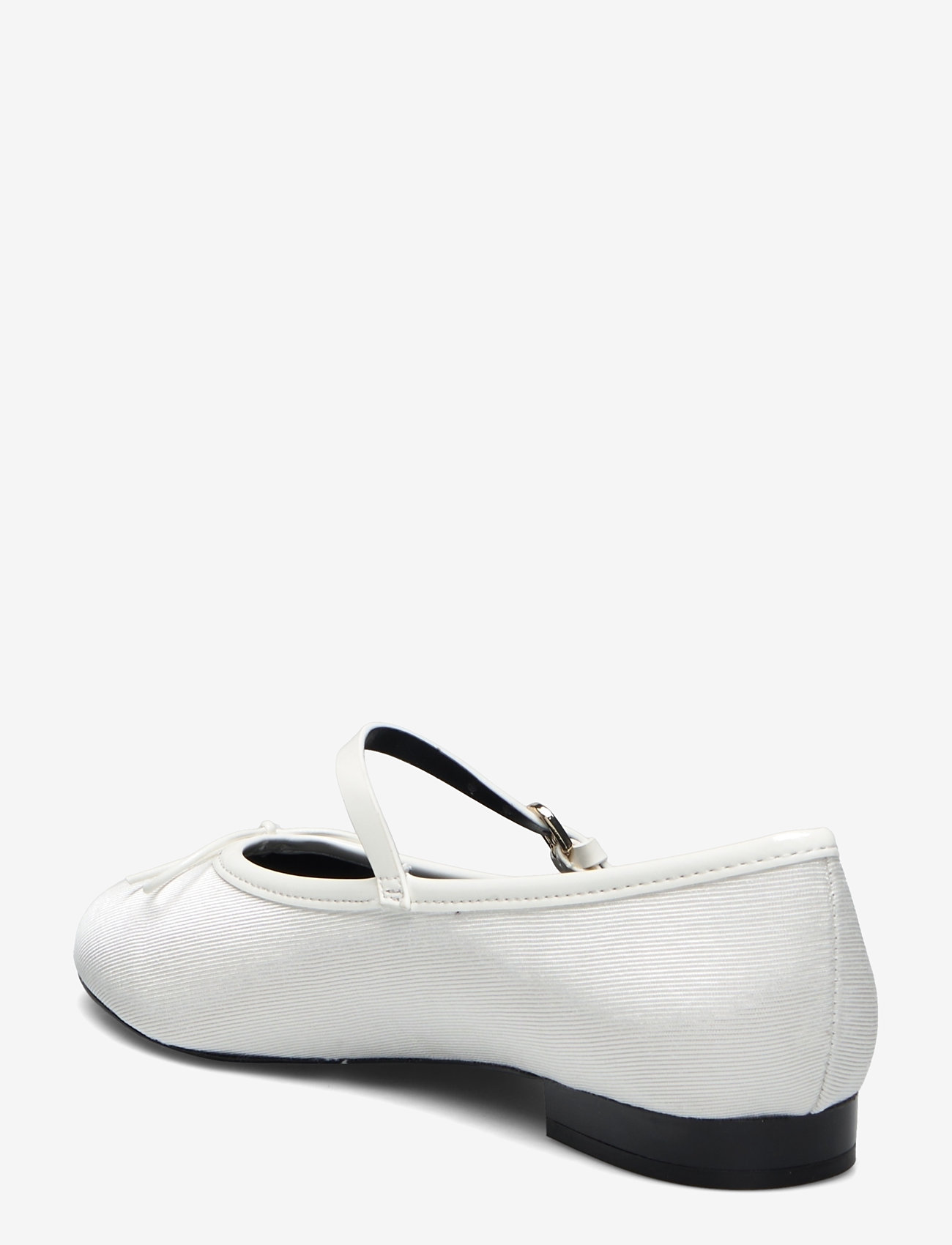Mango - Ballerinas with strip and bow detail - konfirmationstøj - white - 2
