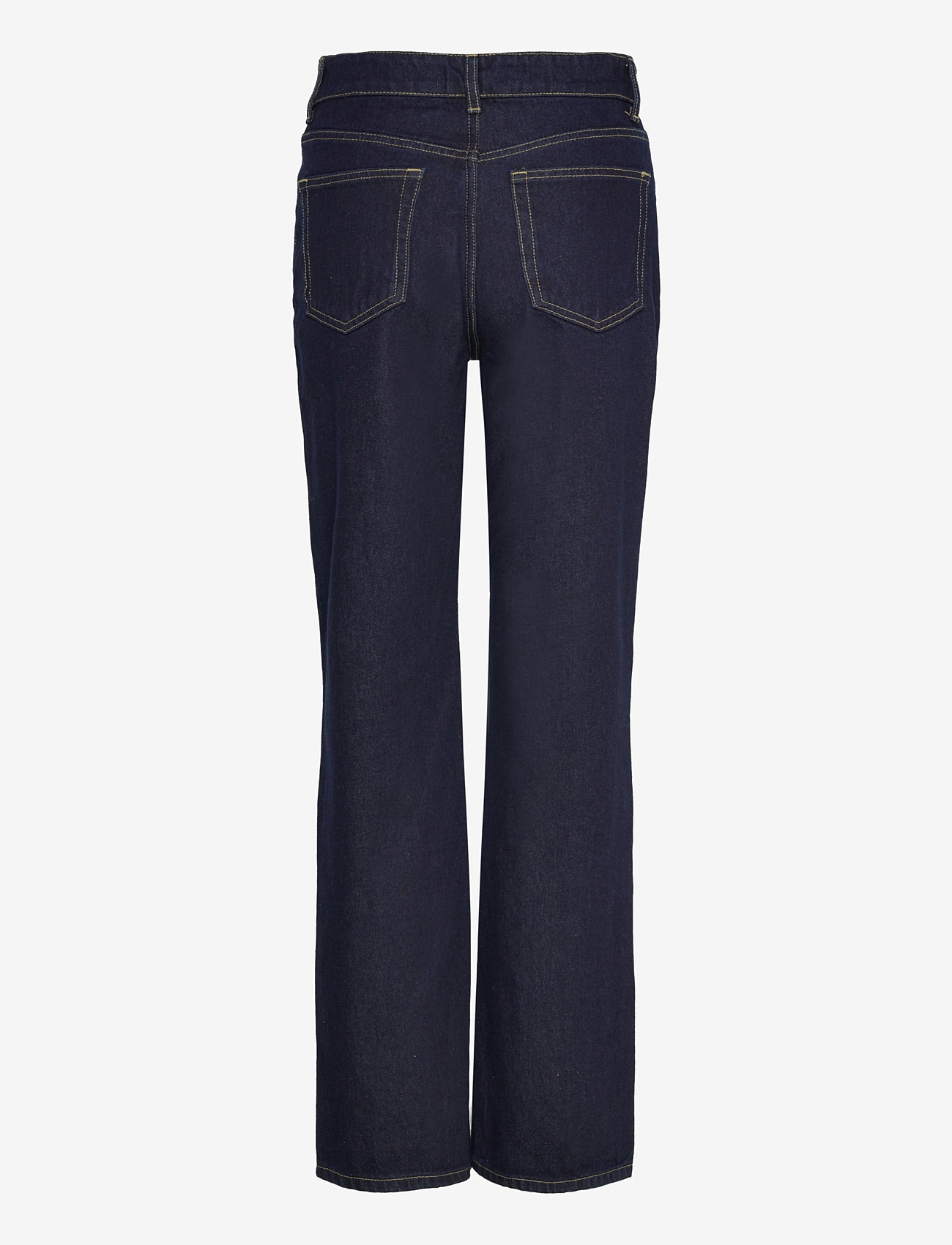 Mango - High-waisted straight-fit rinse-wash jeans - straight jeans - open blue - 2