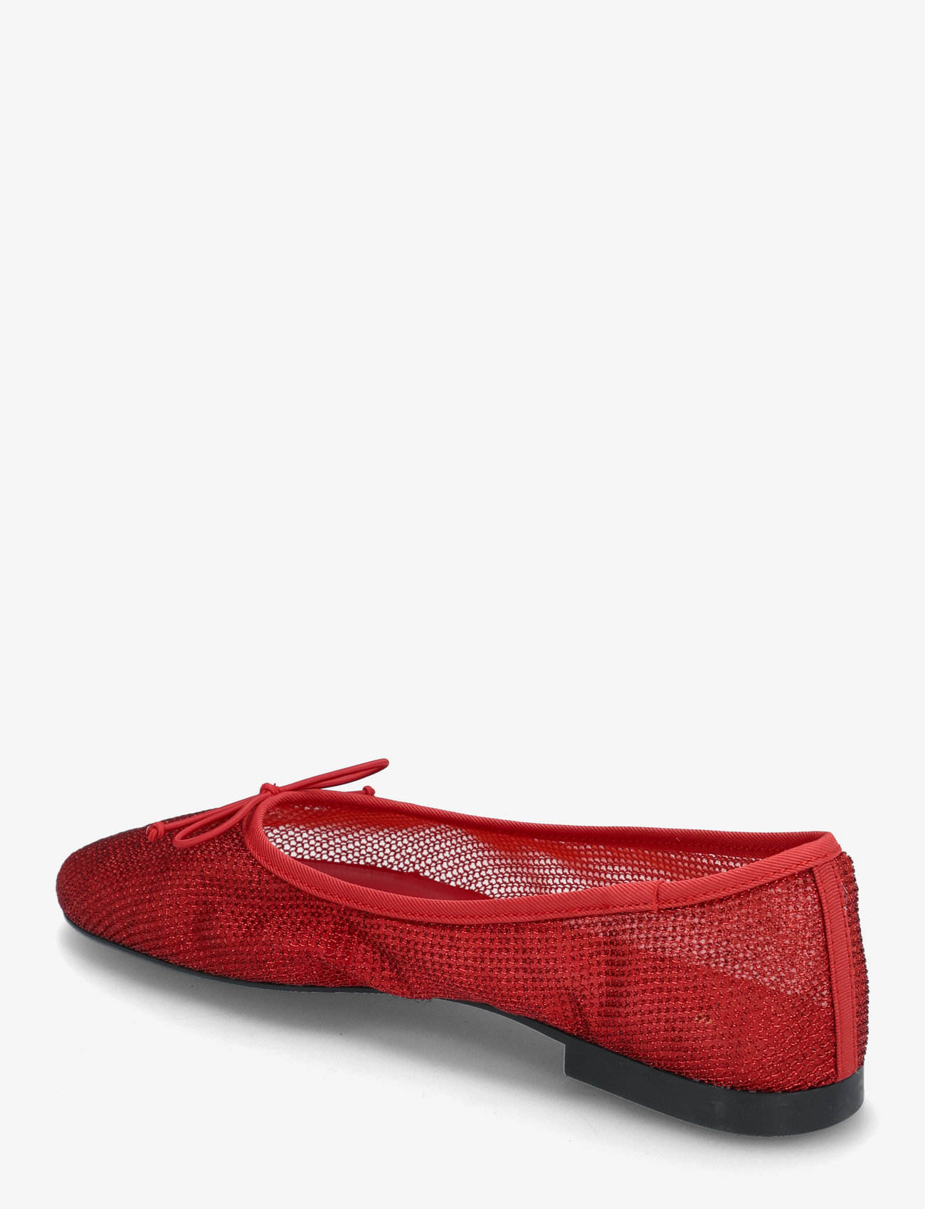 Mango - Mesh ballerina flats with bow - madalaimad hinnad - red - 2