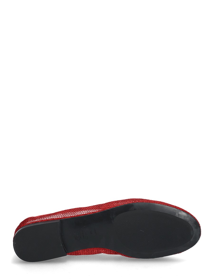 Mango - Mesh ballerina flats with bow - særlige begivenheder - red - 4