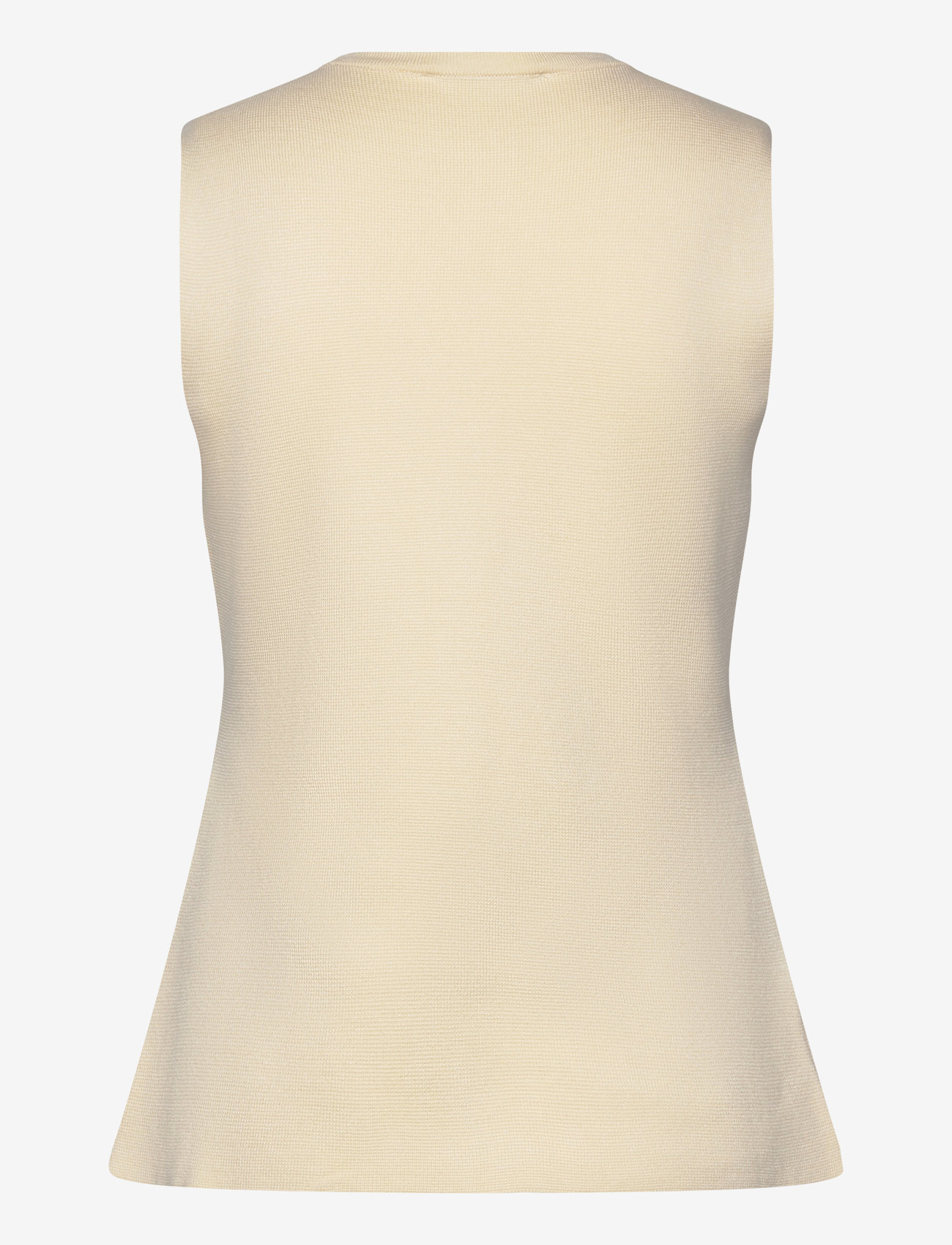 Mango - Fine-knit waistcoat with buttons - light beige - 2