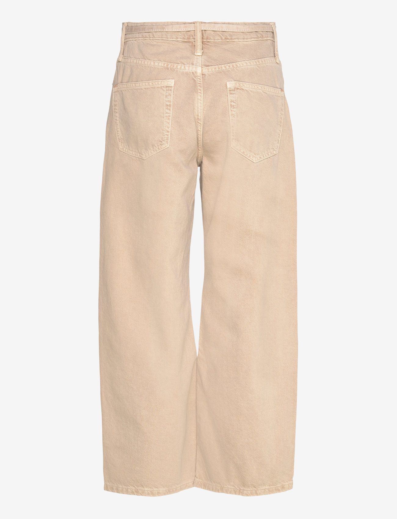Mango - Balloon jeans with belt - mom-jeans - lt pastel brown - 2
