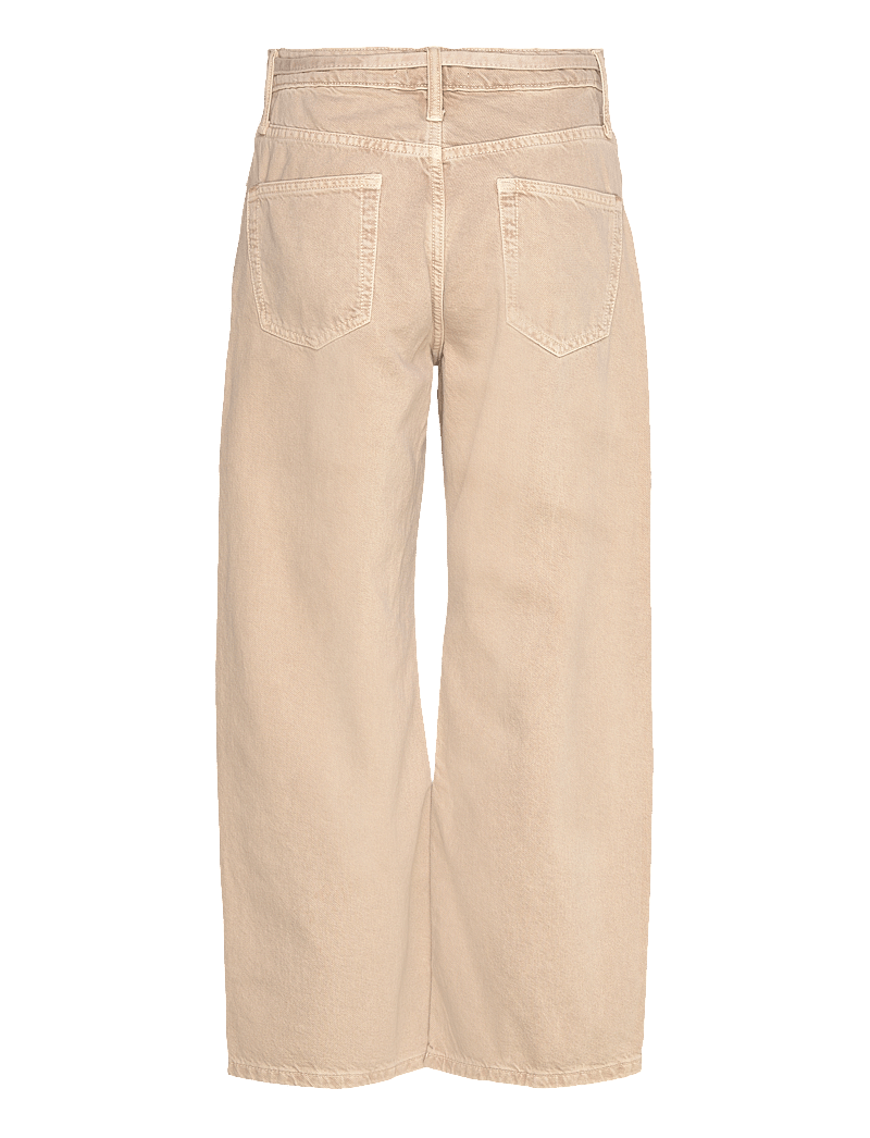Mango - Balloon jeans with belt - mom-jeans - lt pastel brown - 2
