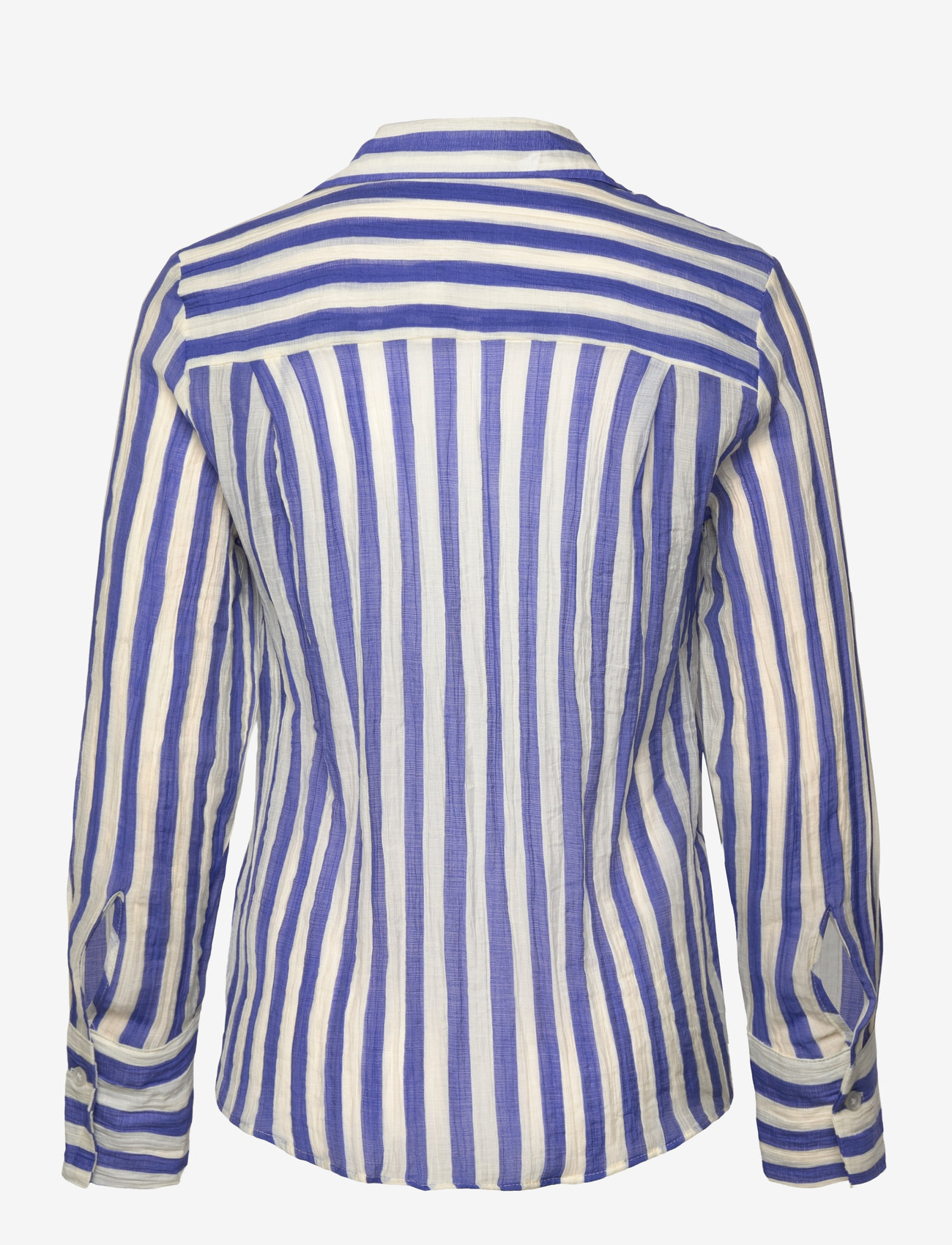 Mango - Striped lyocell shirt - lt-pastel blue - 1