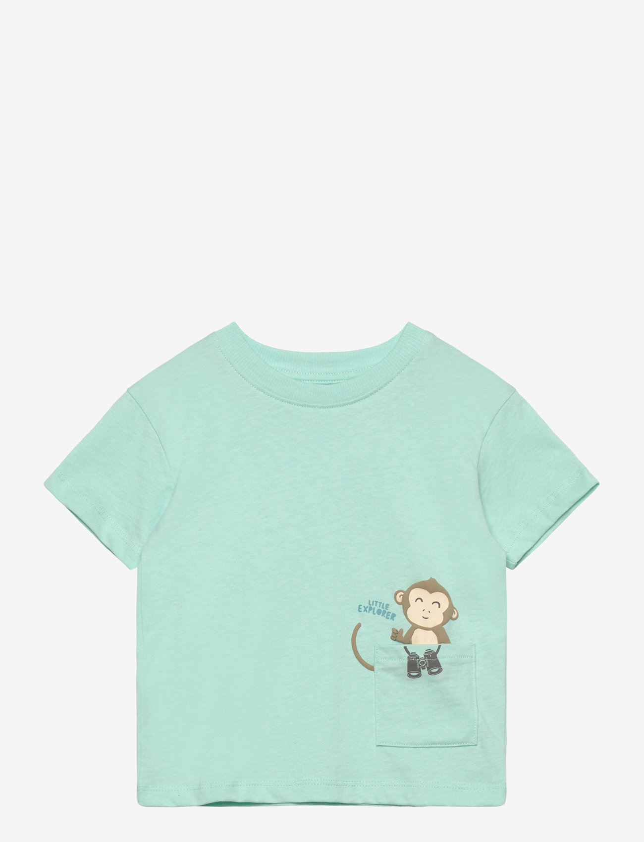 Mango - T-SHIRT .-- BOLSI - kurzärmelige - green - 0