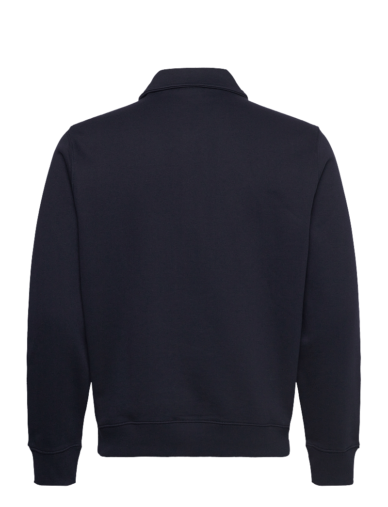 Mango - Brushed regular-fit polo sweatshirt - langärmelig - navy - 1