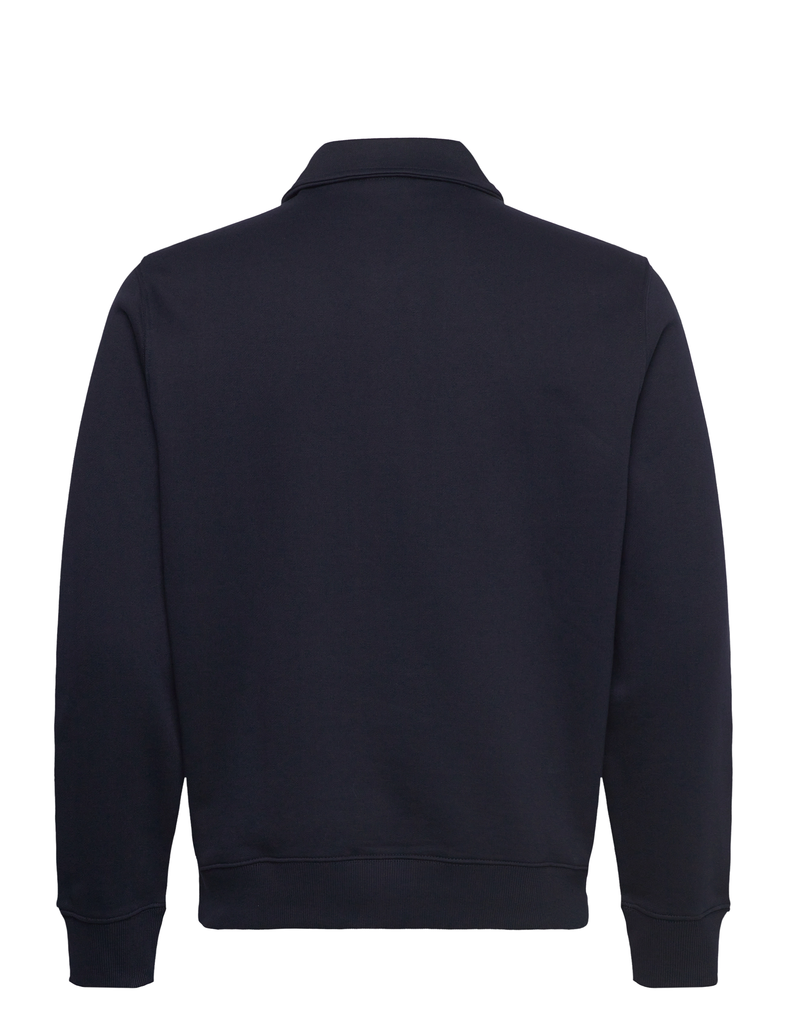 Mango - Brushed regular-fit polo sweatshirt - bluzy - navy - 1