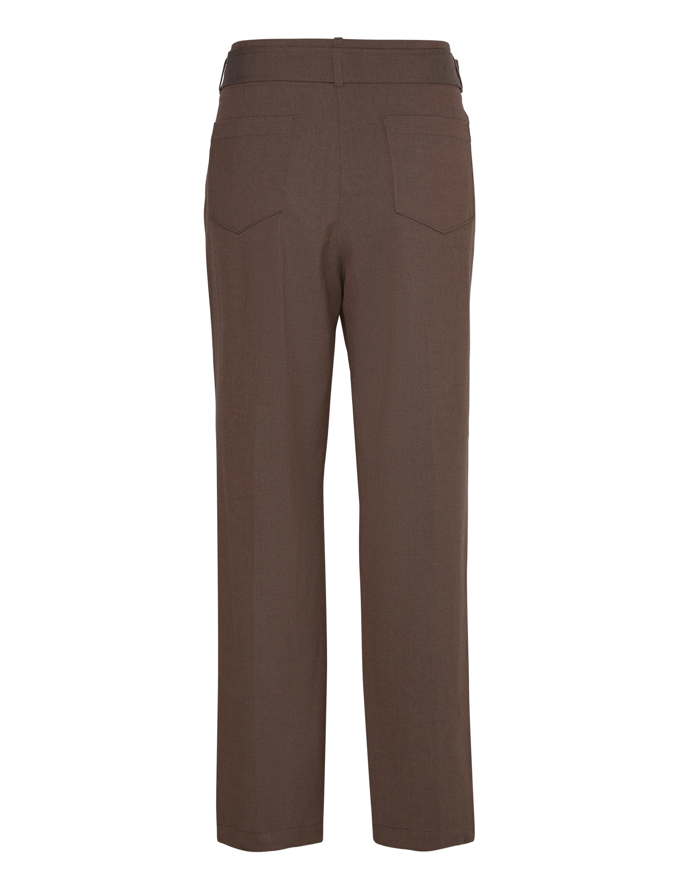 Mango - Belt suit trousers - brown - 2