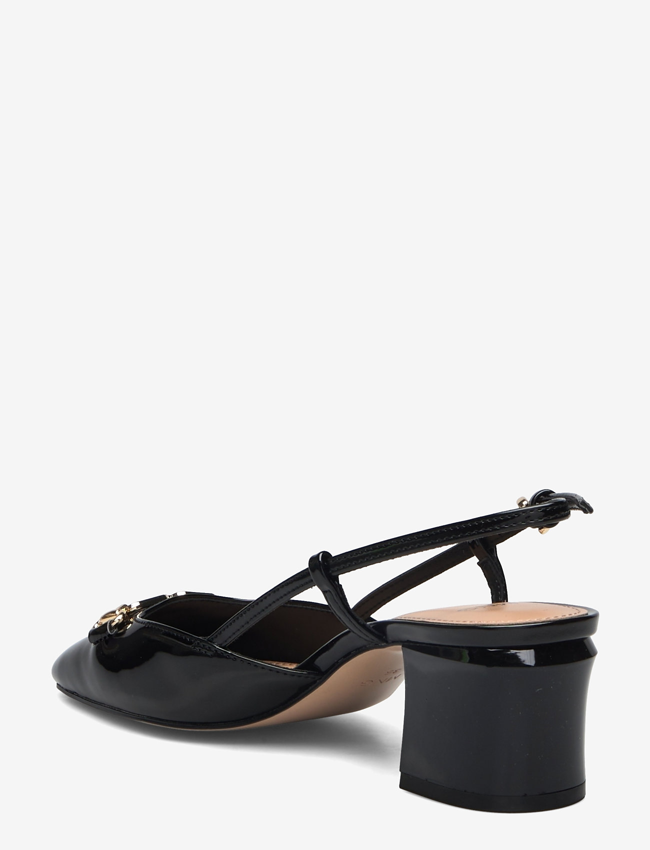Mango - Heeled shoes with link detail - damen - black - 2