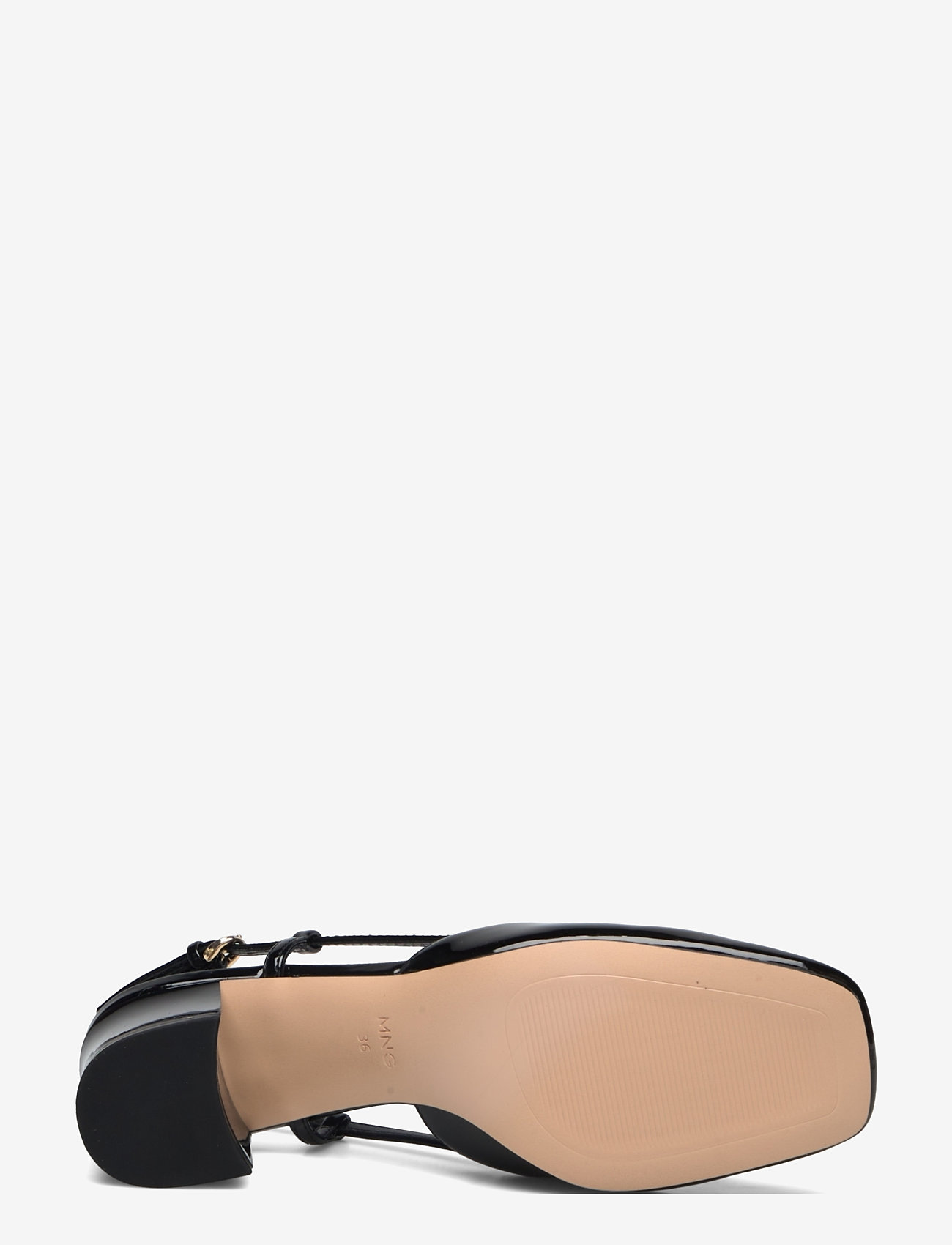 Mango - Heeled shoes with link detail - damen - black - 4