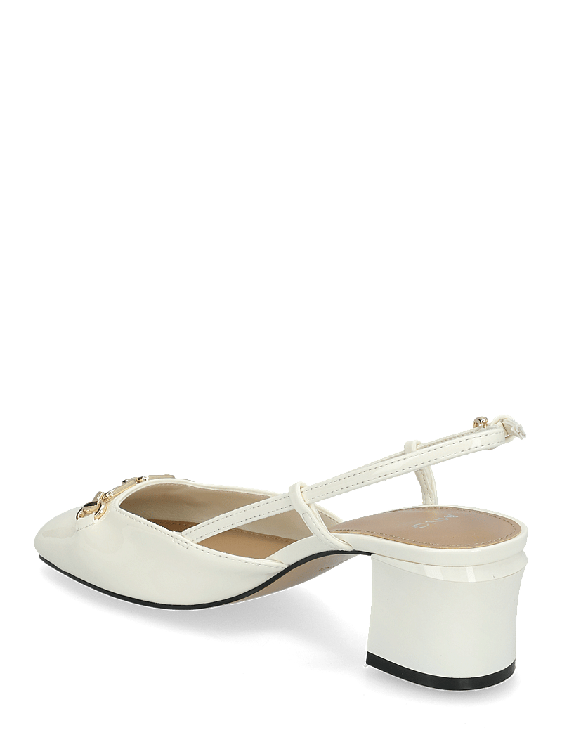 Mango - Heeled shoes with link detail - konfirmation - white - 2