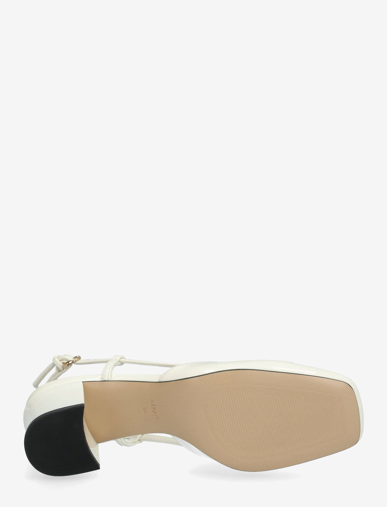 Mango - Heeled shoes with link detail - konfirmation - white - 4