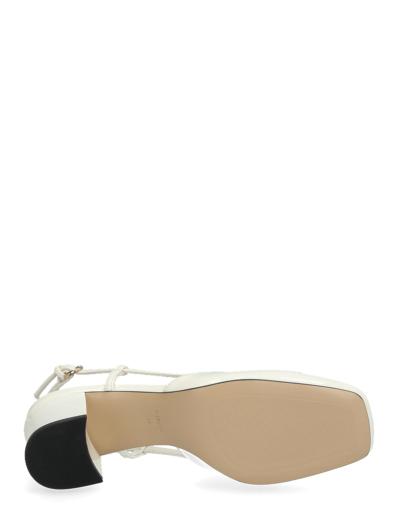 Mango - Heeled shoes with link detail - konfirmation - white - 4