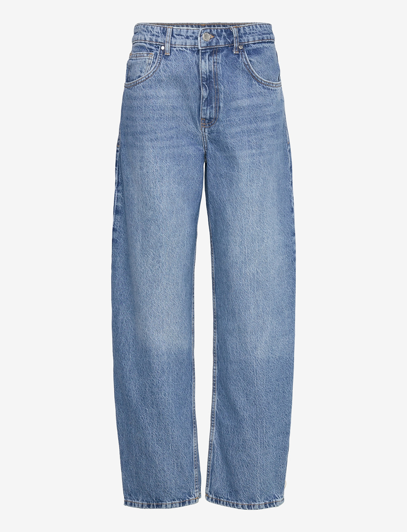 Mango - Mid-rise balloon jeans - open blue - 0