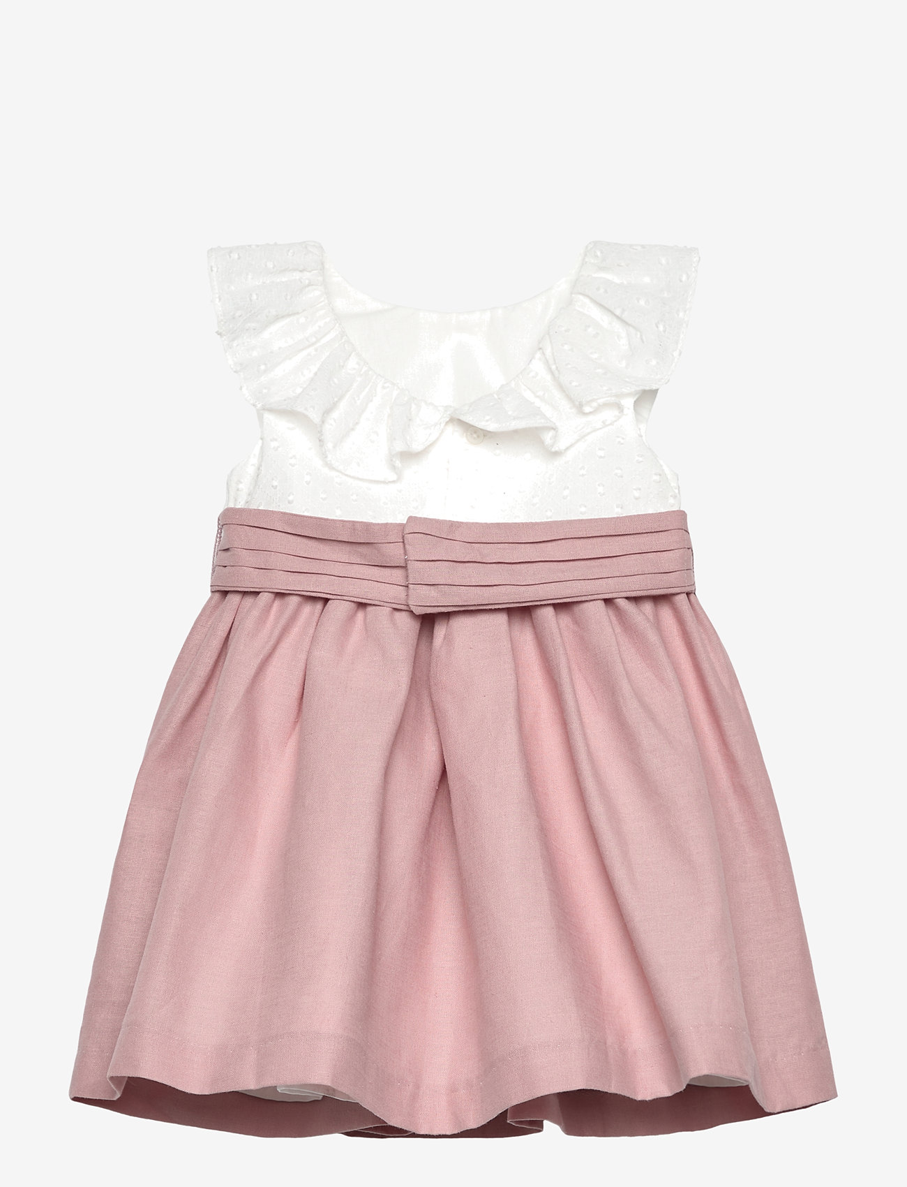 Mango - Contrast skirt dress - festkjoler - white - 1