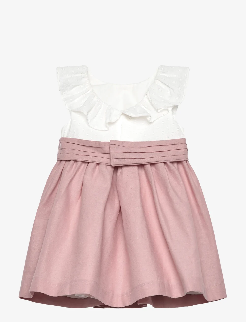 Mango - Contrast skirt dress - festklänningar - white - 1