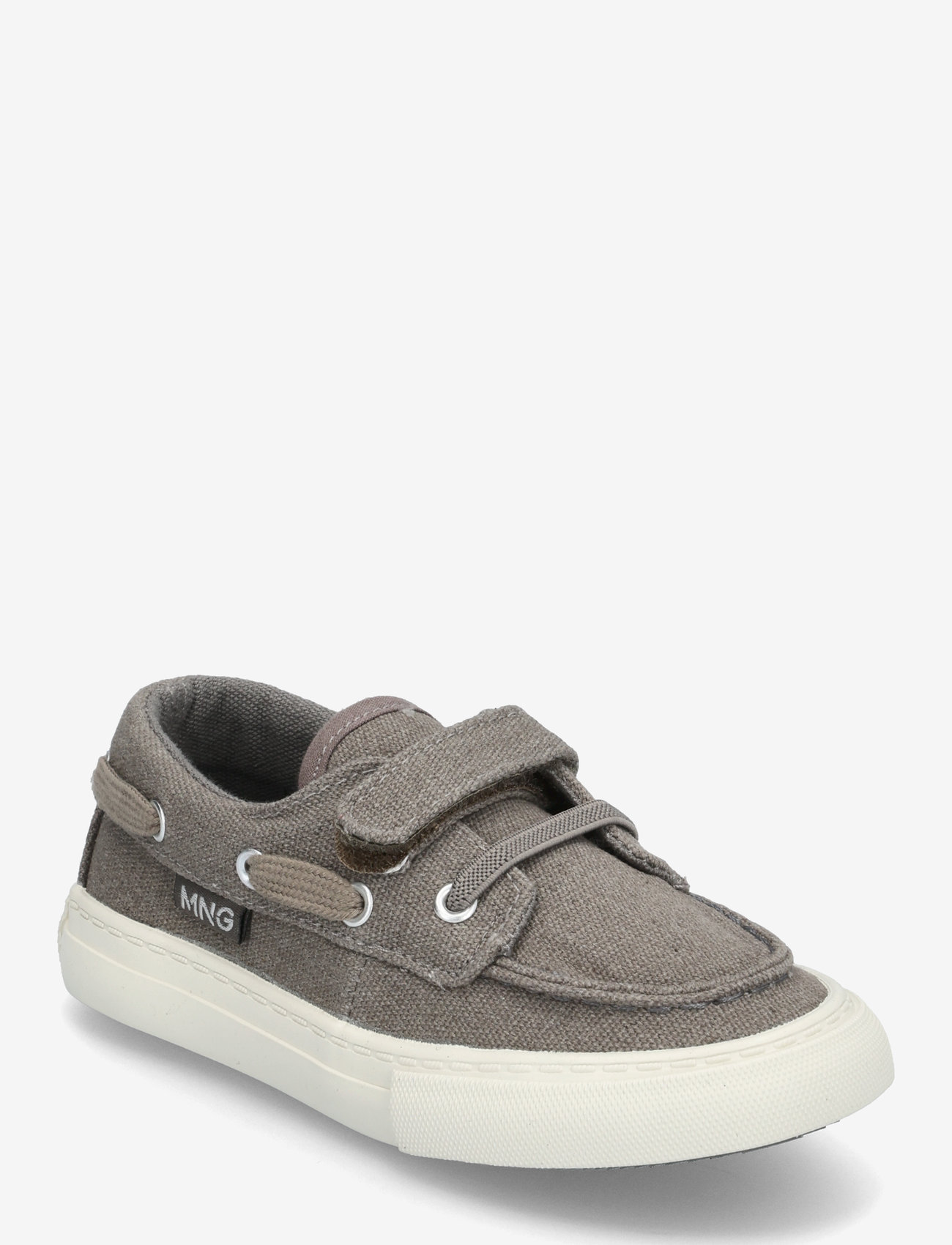 Mango - Nautical velcro trainers - låga sneakers - grey - 0