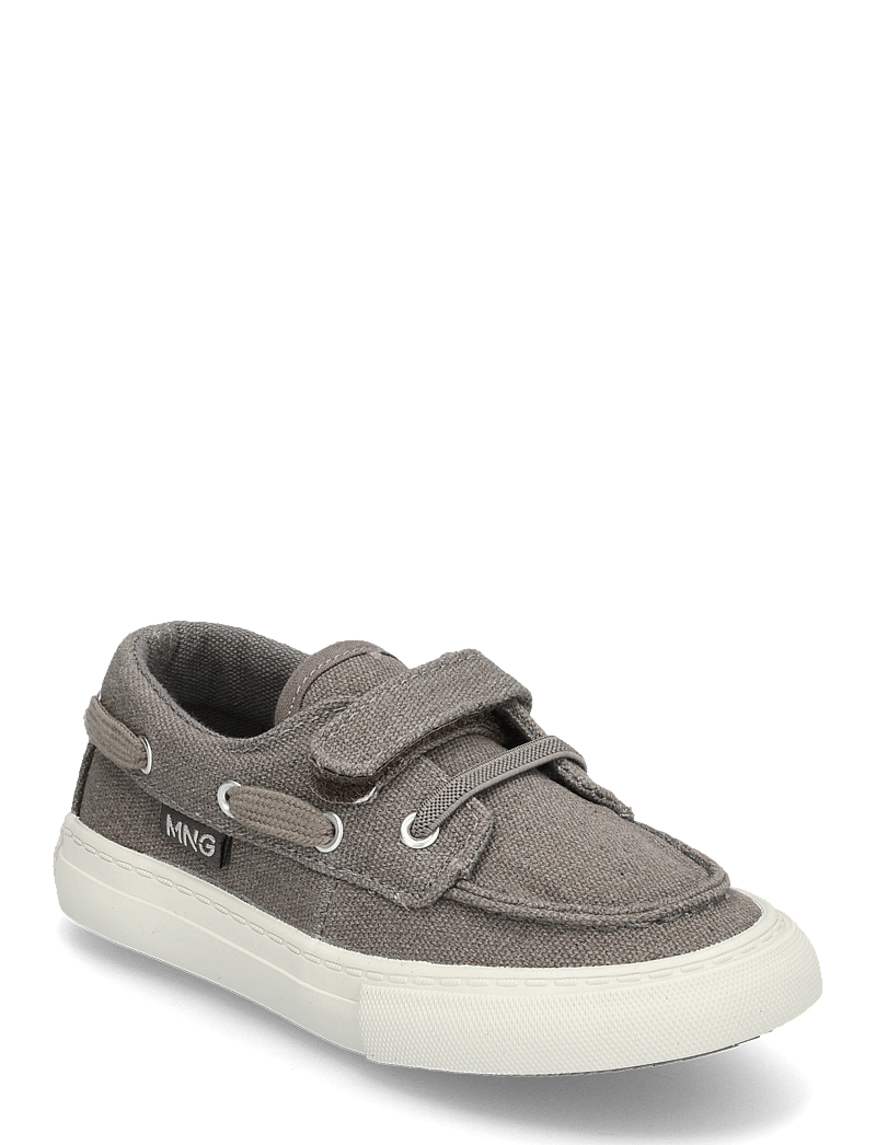 Mango - Nautical velcro trainers - matalavartiset tennarit - grey - 0
