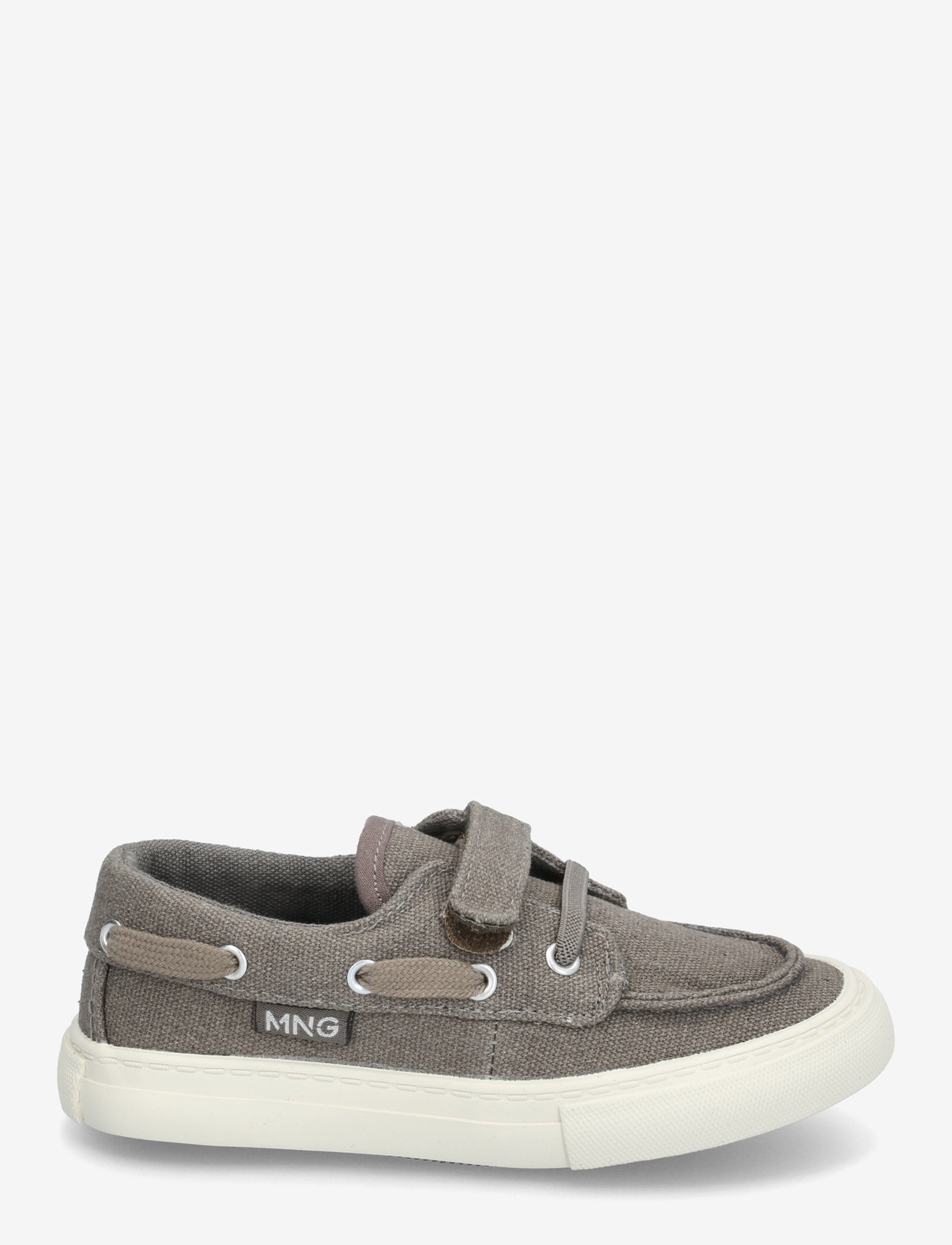 Mango - Nautical velcro trainers - låga sneakers - grey - 1