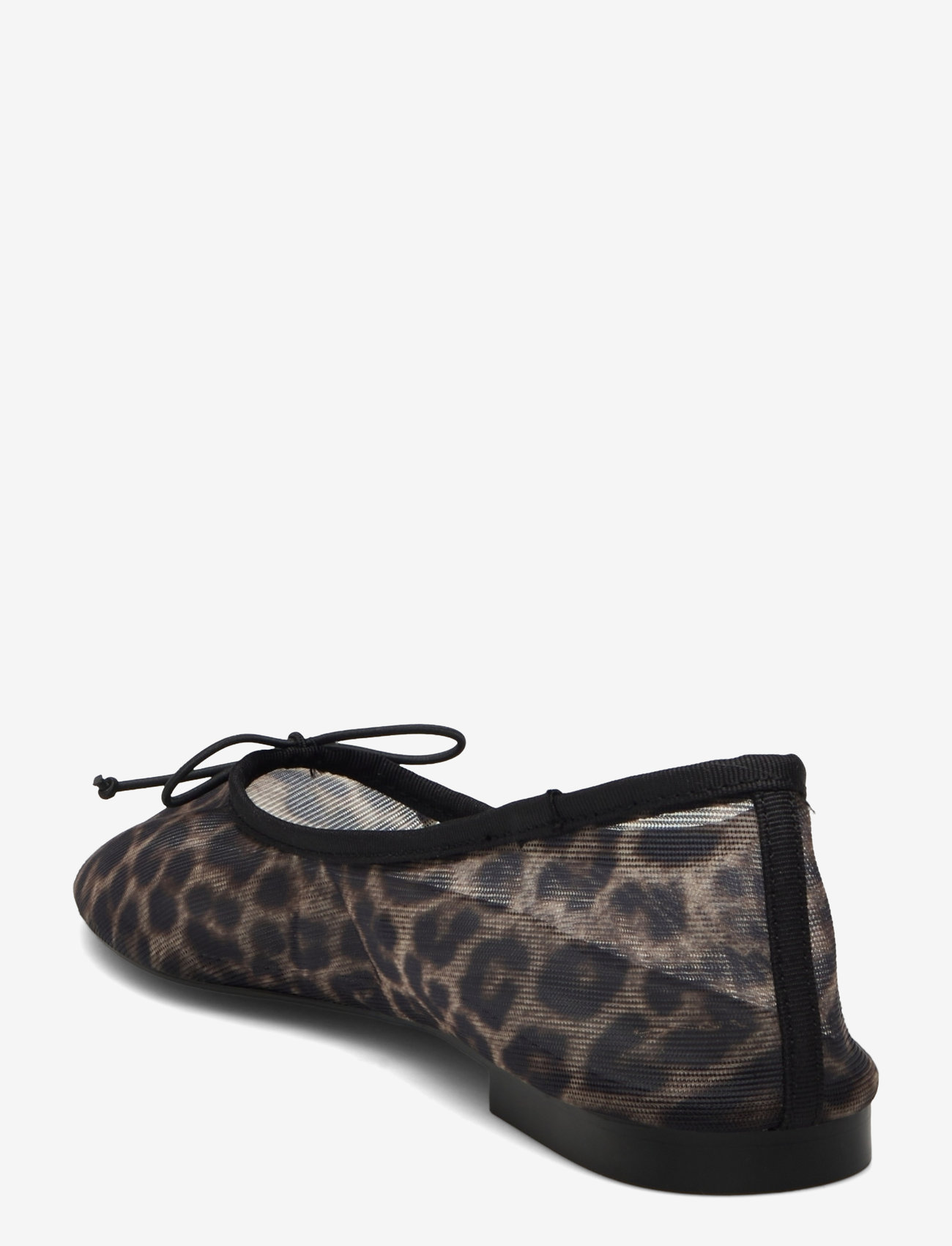 Mango - Animal-print mesh ballerina flats - die niedrigsten preise - black - 2