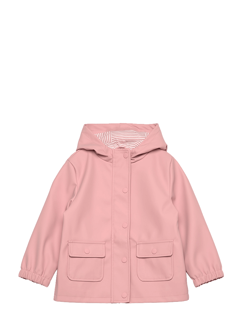 Mango - Quilted hooded parka - pink - 0