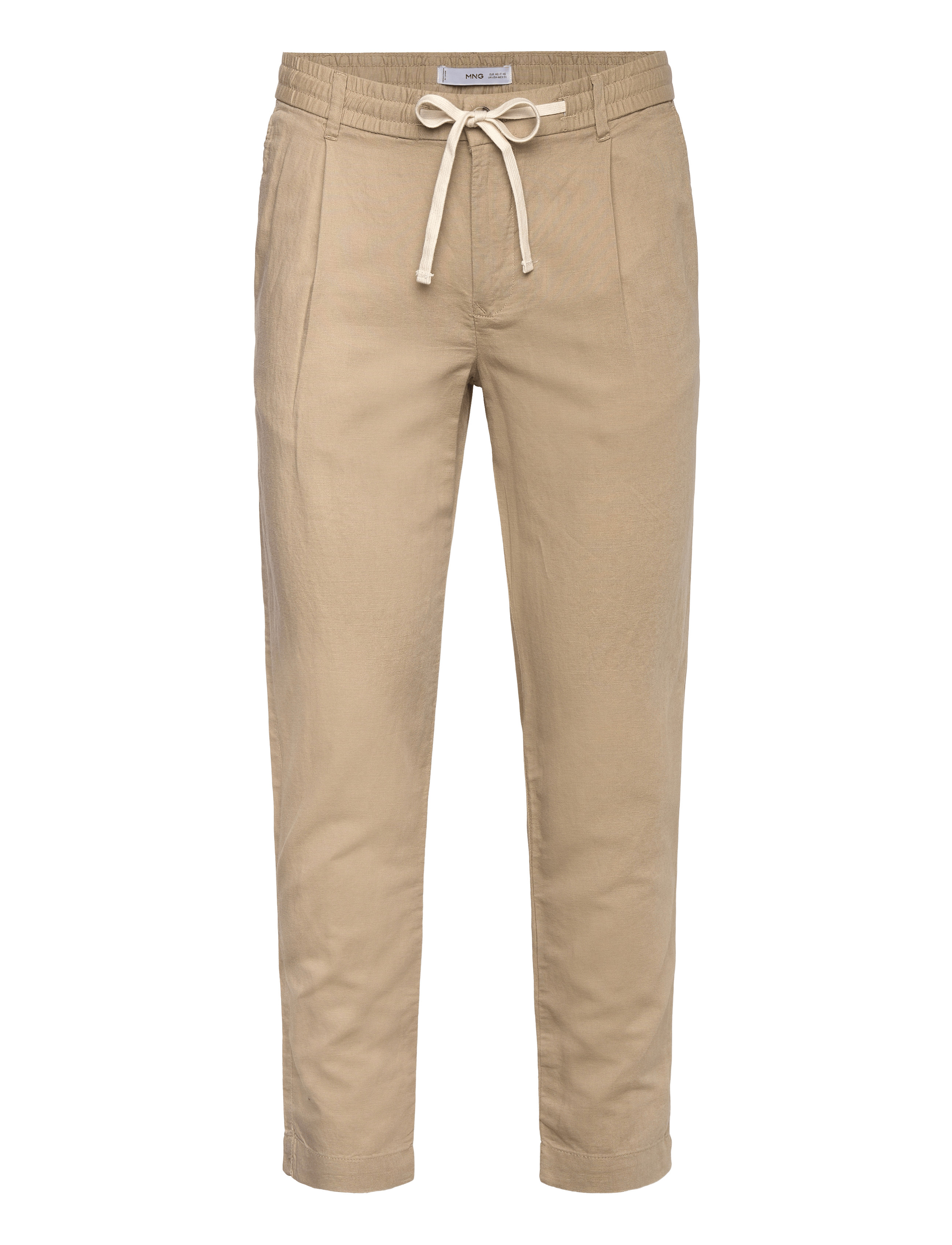 MANGO Slim-Fit Trousers With Drawstring