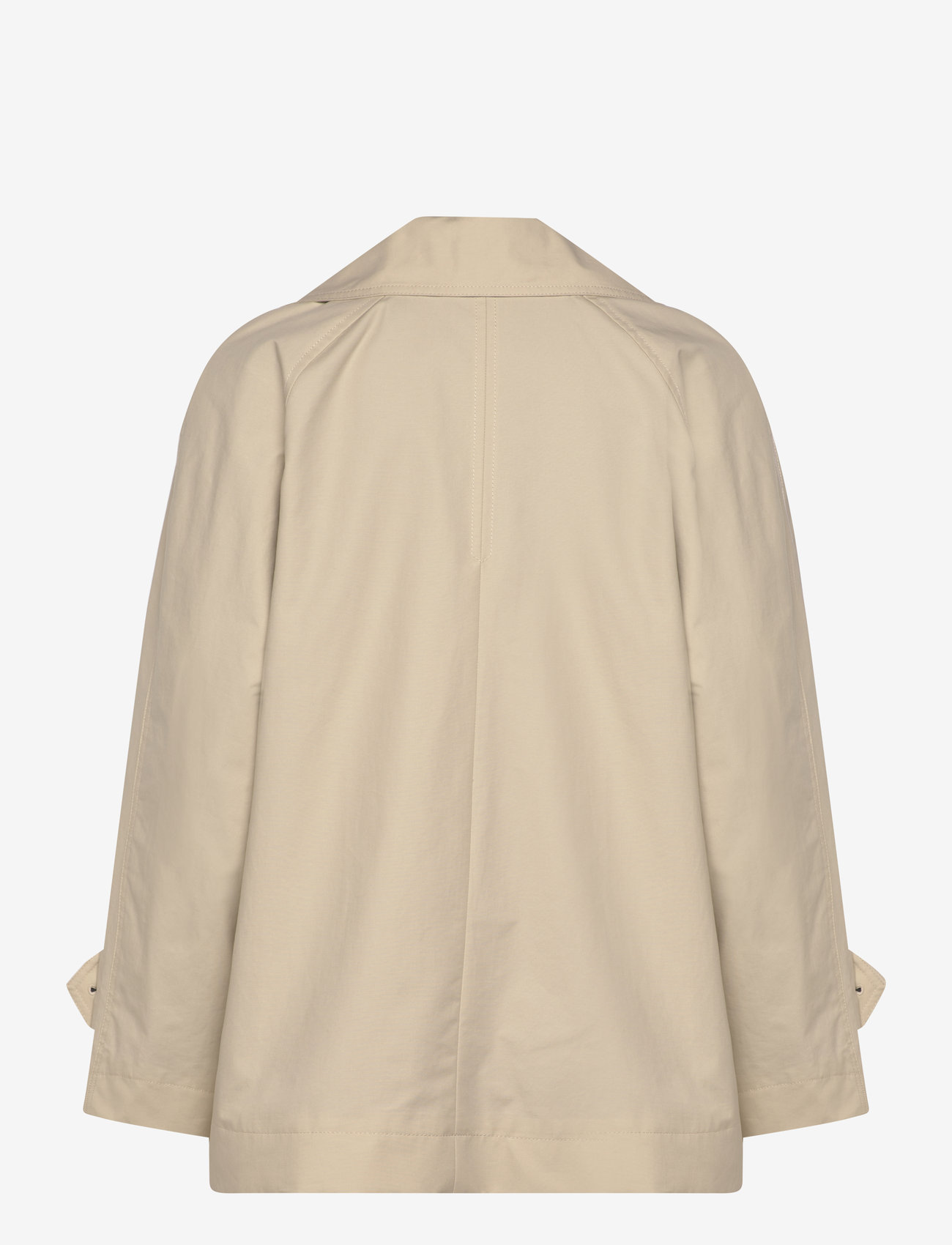 Mango - Short double-breasted trench coat - utilityjackor - lt pastel grey - 1