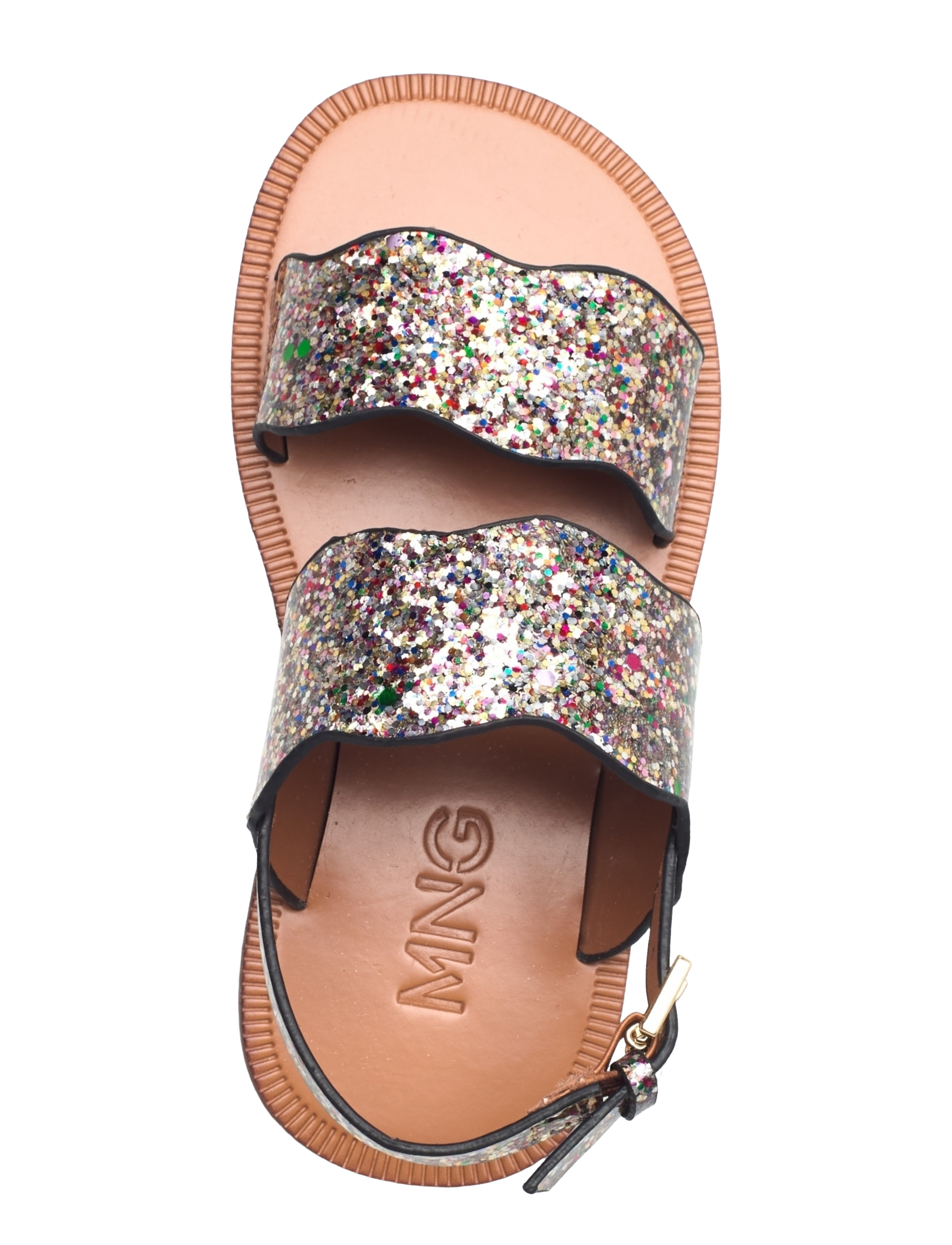 Mango - Sandals with glitter strap - sommerschnäppchen - lt-pastel purple - 3