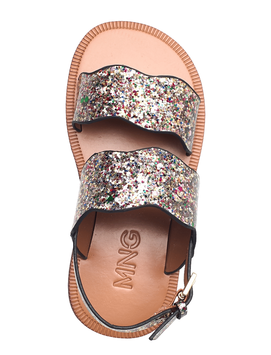 Mango - Sandals with glitter strap - sandaler - lt-pastel purple - 3