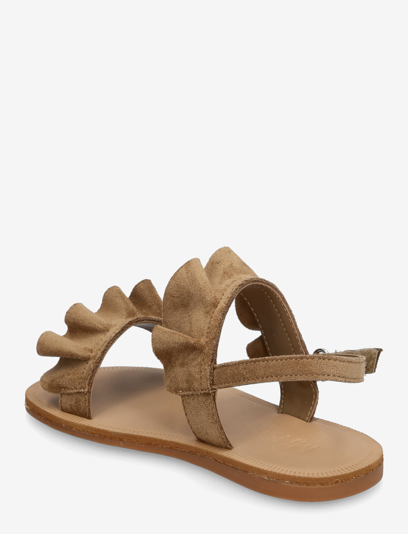 Mango - Sandals with ruffle straps - laveste priser - medium brown - 2