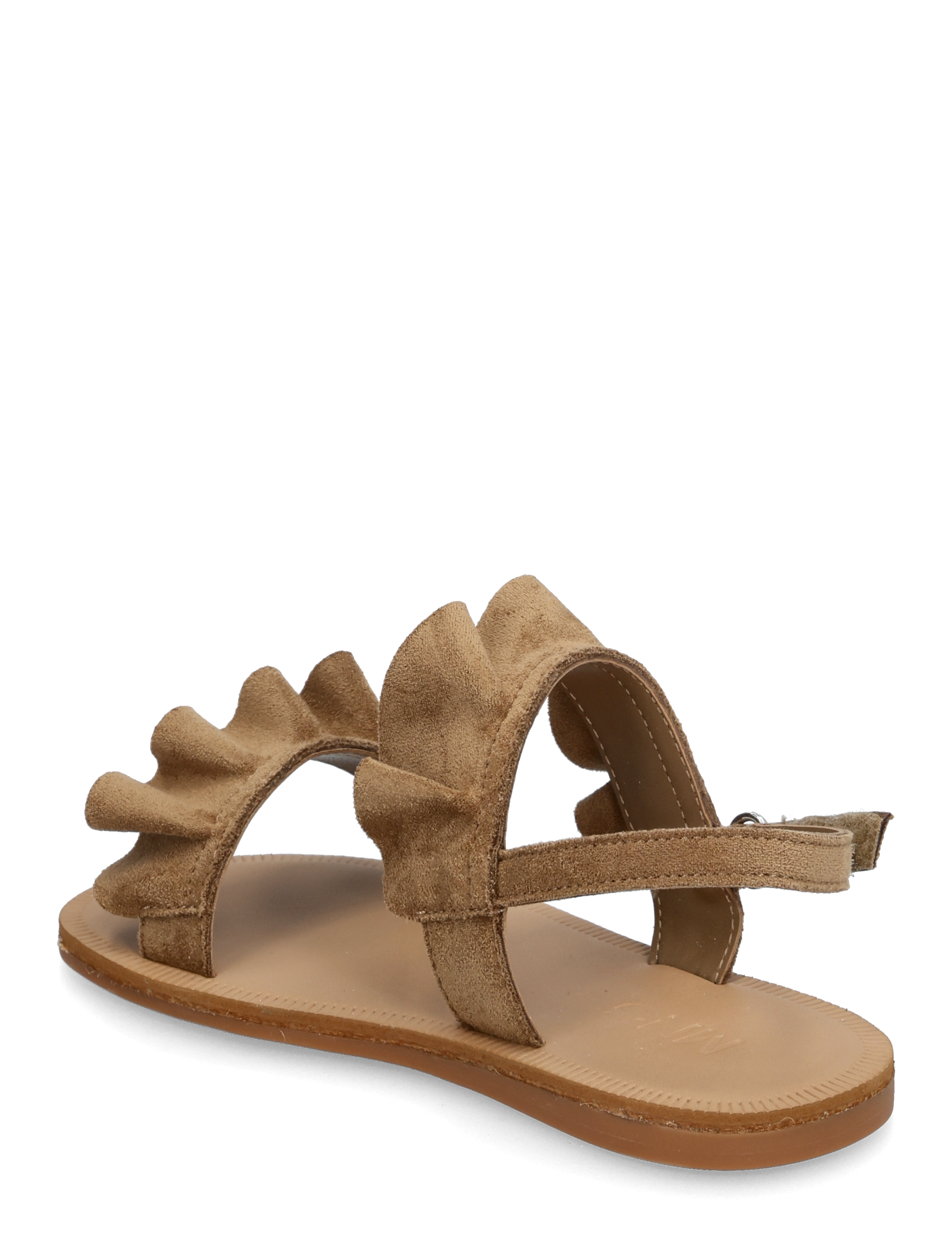 Mango - Sandals with ruffle straps - sandalen - medium brown - 2