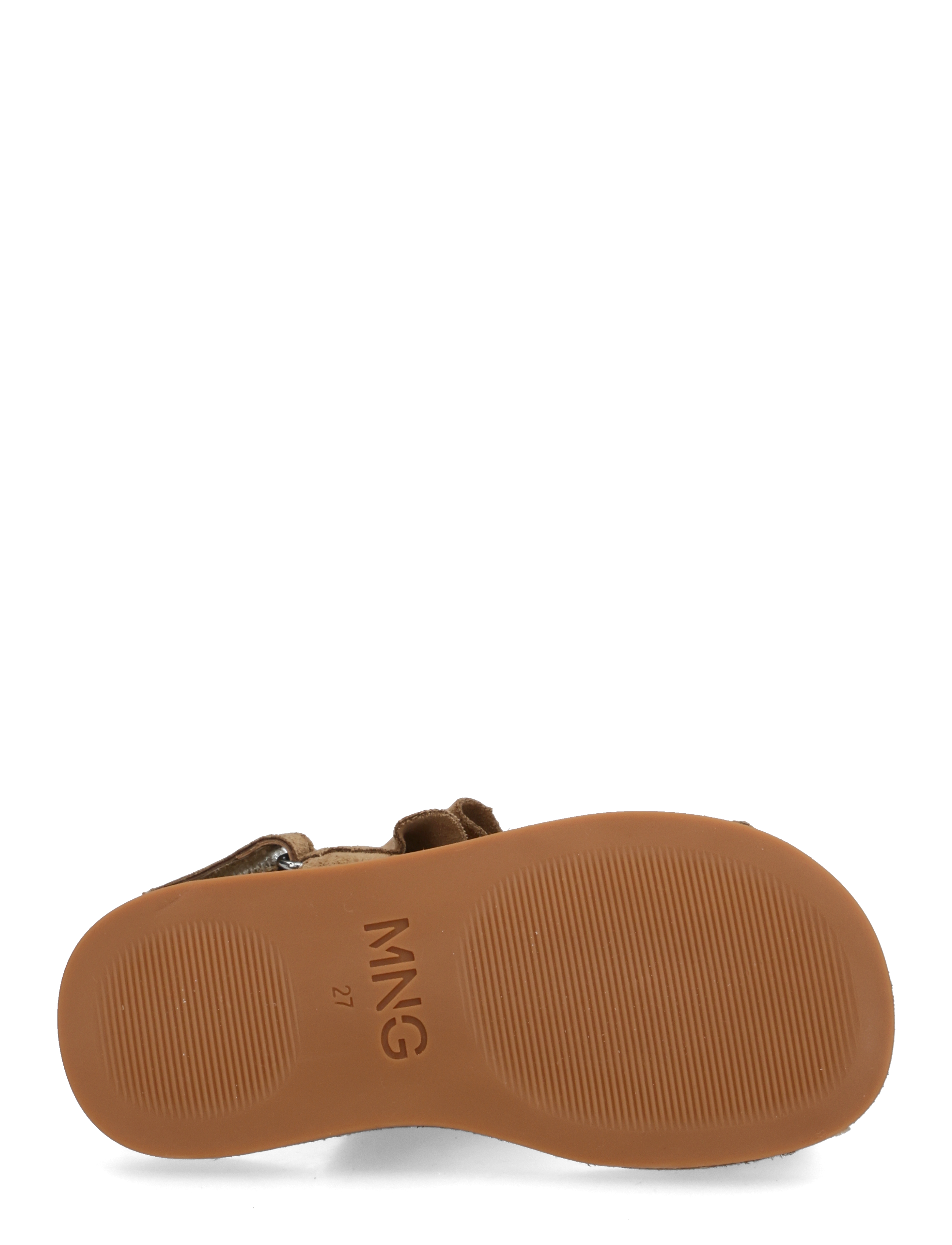 Mango - Sandals with ruffle straps - sandalen - medium brown - 4
